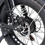 NAKTO F2 48V/16Ah 500W/750W Fat Tire Electric Bike