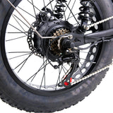 NAKTO F2 48V/16Ah 500W/750W Fat Tire Electric Bike