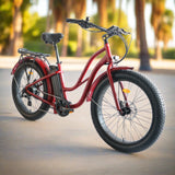 Coastal Cruiser Step Thru 26x4 52V/21Ah 750W Electric Bike