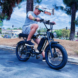 NAKTO F2 48V/16Ah 500W/750W Fat Tire Electric Bike