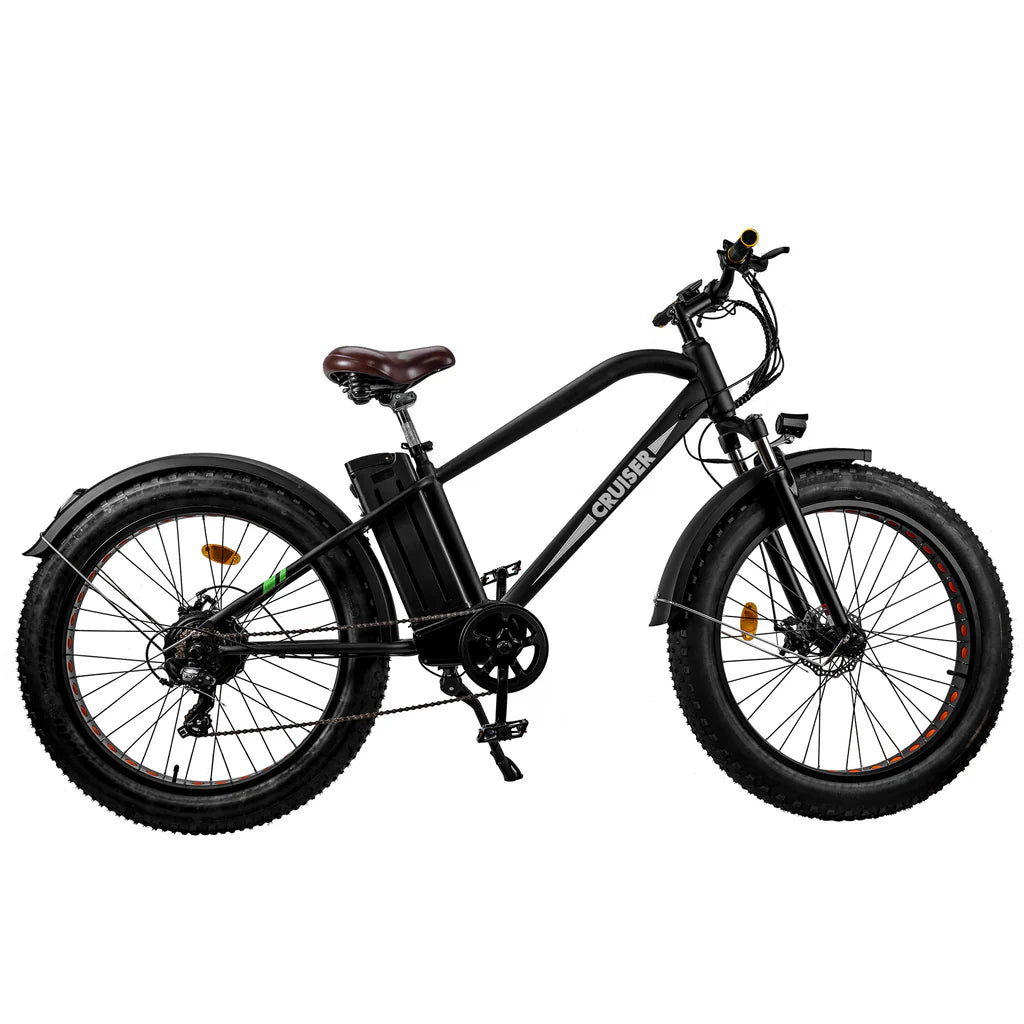 NAKTO Cruiser 48V/12Ah 750W Fat Tire Electric Bike – Electric