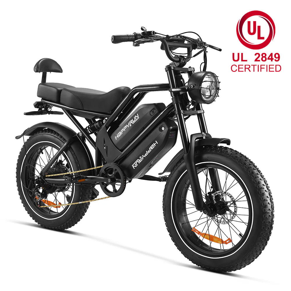 hr 727 electric bicycle HappyRun G70 Dual Battery Cargo Bike Utility Black / Without Rear Rack 110 Nm torque Freshwater Fishing Chart VINTAGE TED WILLIAMS TACKLE Compatible with:45/65+