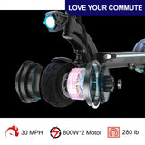 NANROBOT Lightning 3.0 48V/18.2Ah 1600W Electric Scooter