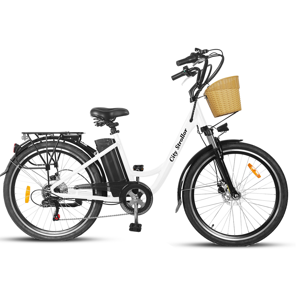NAKTO City Stroller 36V 12Ah 600W Electric Bike Electric Ride Co