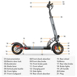 iENYRID A1 48V/12.5Ah 800W Electric Scooter