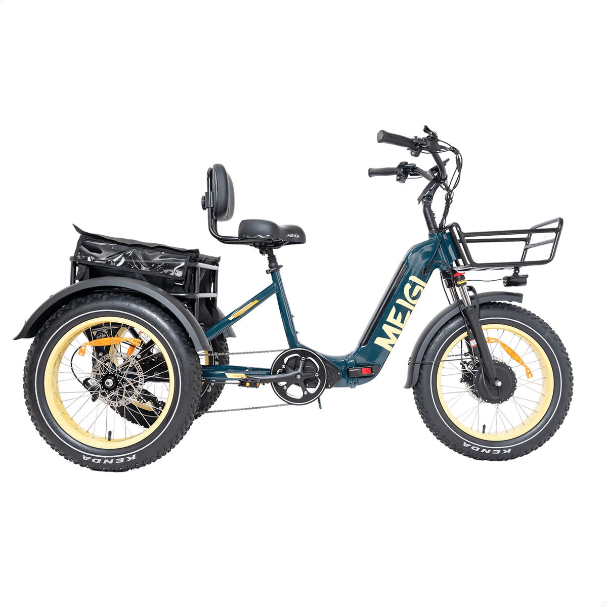DWMEIGI Silverado-HD MG2301 48V/14Ah 750W Folding Electric Trike