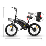 DYU D20 36V/10Ah 240W Folding Electric Bike