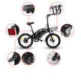 DYU D20 36V/10Ah 240W Folding Electric Bike