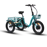 EUNORAU NEW-TRIKE 48V/12.5Ah 500W Step-Thru Folding Electric Trike