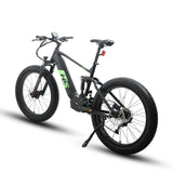2 x EUNORAU FAT-HS 48V/14Ah 1000W Fat Tire Electric Mountain Bike