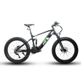 2 x EUNORAU FAT-HS 48V/14Ah 1000W Fat Tire Electric Mountain Bike