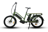 EUNORAU G20-CARGO 48V/11.6Ah 500W Mid Motor Dual Battery Cargo Electric Bike
