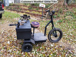 MotoTec Electric Trike 48V/24Ah 1200W