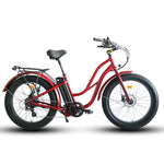 Coastal Cruiser Step Thru 26x4 750W 52V/21Ah Electric Bike