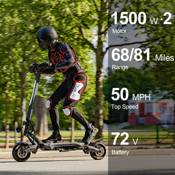 NANROBOT N6 72V 30Ah 3000W Electric Scooter – Electric Ride Co.