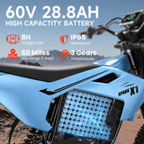 QRONGE X1 Spark M 60V/28.8Ah 4500W Off-Road Electric Dirt Bike