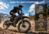 Heybike V1 Pro 72V/27Ah 8000W Off-Road Electric Dirt Bike