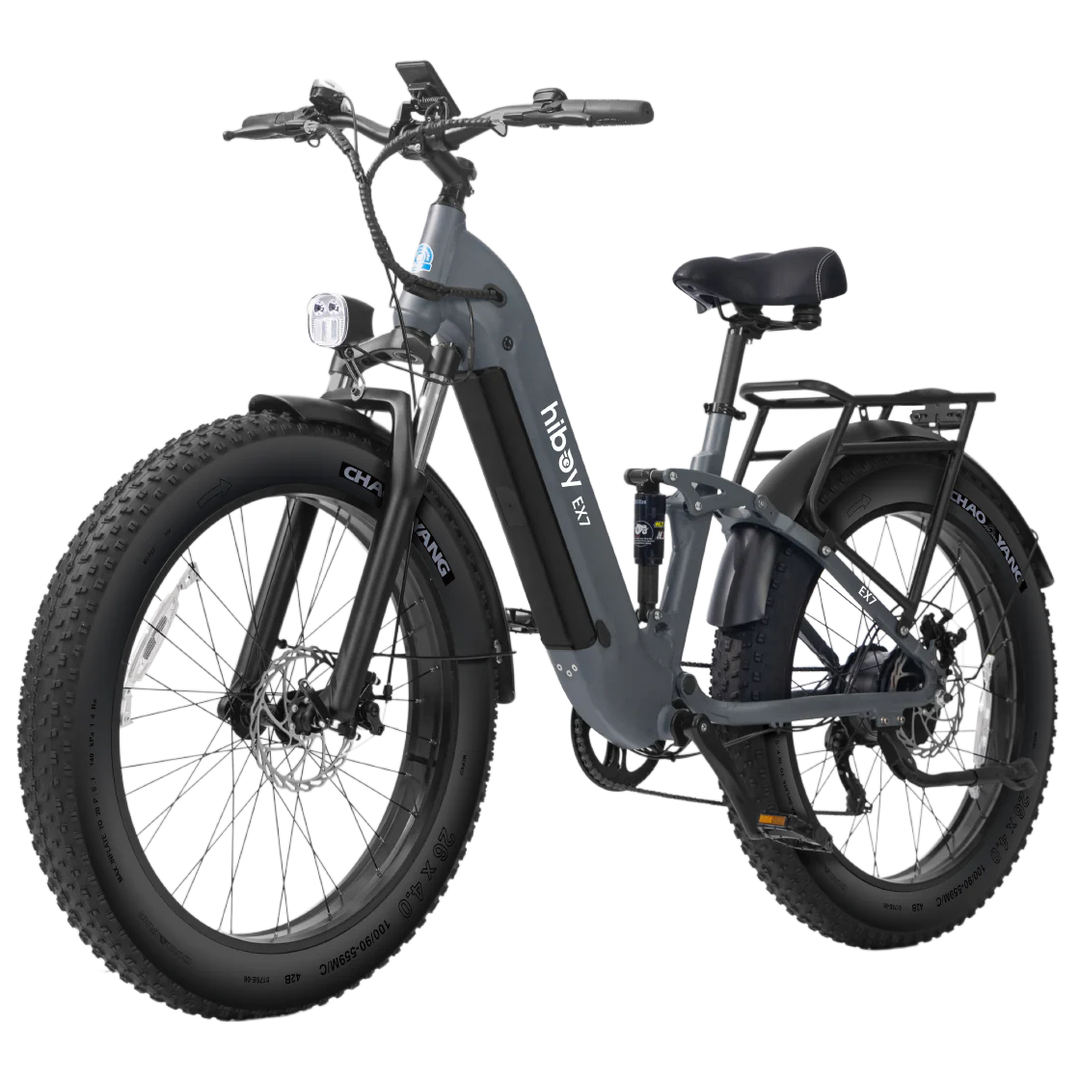 Hiboy EX7 48V/18Ah 750W Full Suspension Electric Bike – Electric Ride Co Hiboy EX7 48V/18Ah 750W Full Suspension Electric Bike – Electric Ride Co