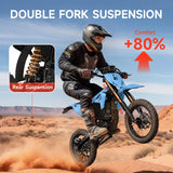 QRONGE X1 Spark M 60V/28.8Ah 4500W Off-Road Electric Dirt Bike
