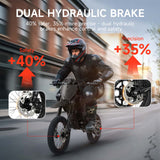QRONGE X1 Spark M 60V/28.8Ah 4500W Off-Road Electric Dirt Bike