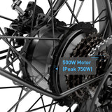 Hiboy EX6F 48V/14.5Ah 500W Electric Bike