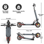 AOKDA A1 48V/12.5Ah 800W Electric Scooter