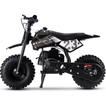 MotoTec Big Supermoto 50cc 2-Stroke Kids Dirt Bike – Electric Ride