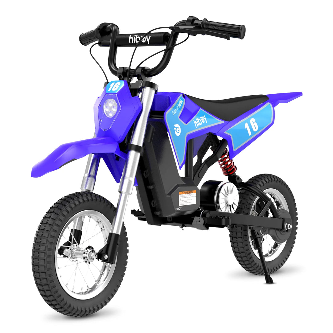Hiboy DK1 Electric Dirt Bike for Kids Ages 3 10 Blue