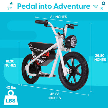 Droyd Weeler 24V/8Ah 200W Kids Electric Bike – Electric Ride Co