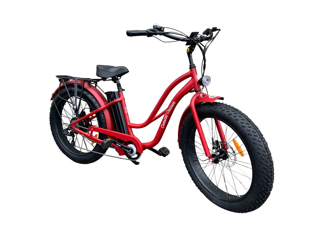 Coastal Cruiser Step Thru 26x4 48V 20Ah 750W Electric Bike Electric Ride Co