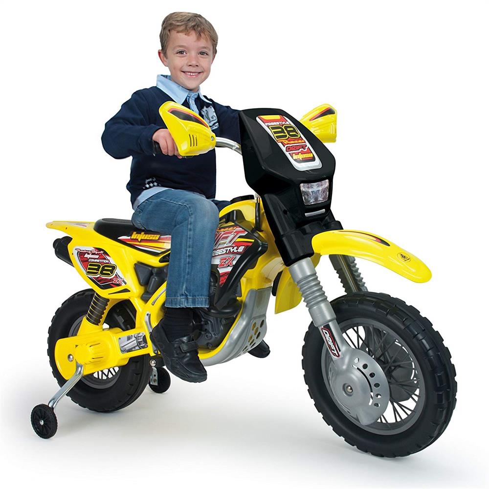 RIDEのジュニアモデルinpactの138 Injusa Drift ZX 12V Dirt Bike Ride On – Electric Ride Co.