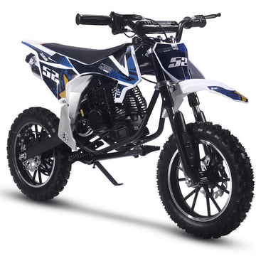 MotoTec Warrior 52cc 2-Stroke Kids Gas Dirt Bike – Electric Ride Co.