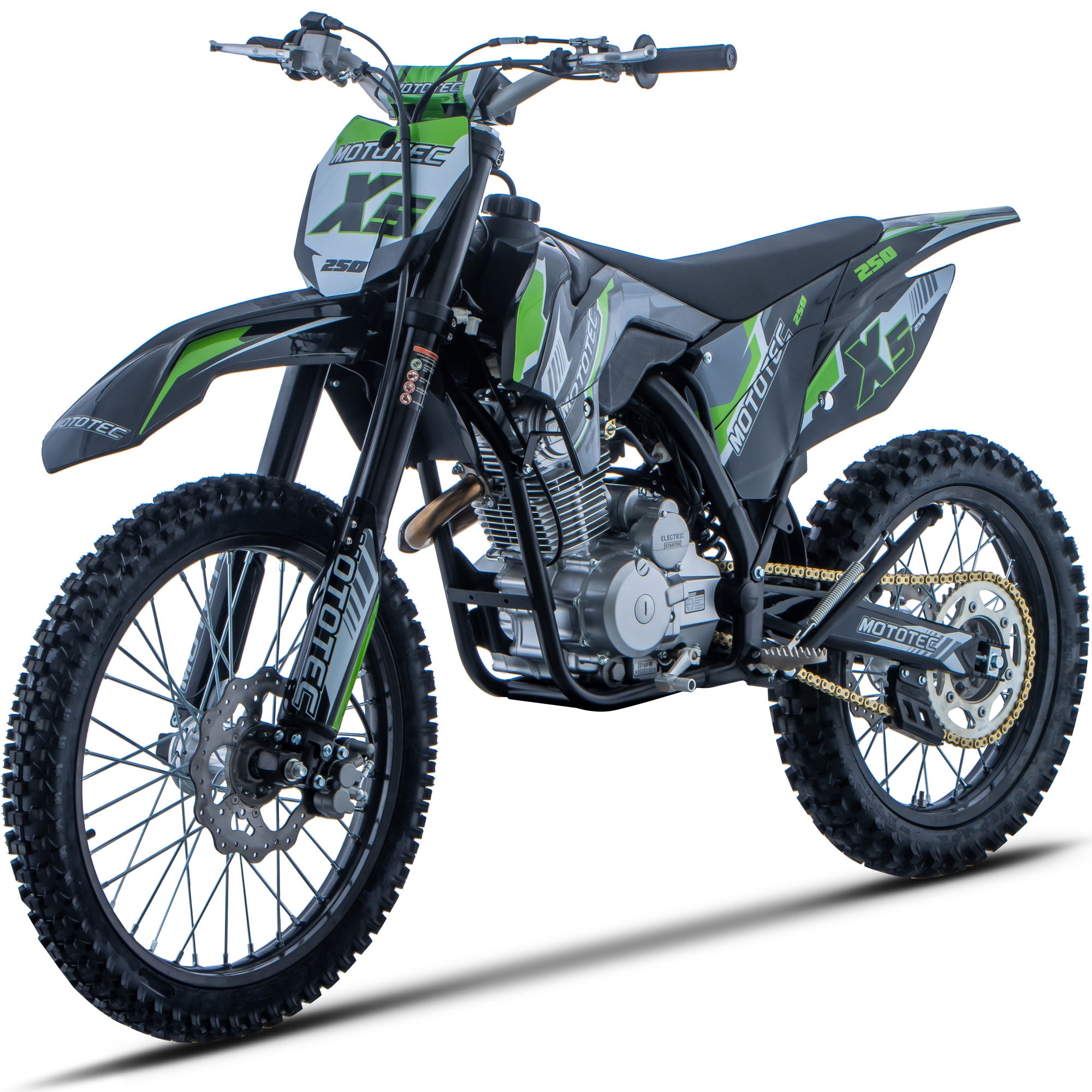 MotoTec X5 250cc 4-Stroke Gas Dirt Bike – Electric Ride Co.