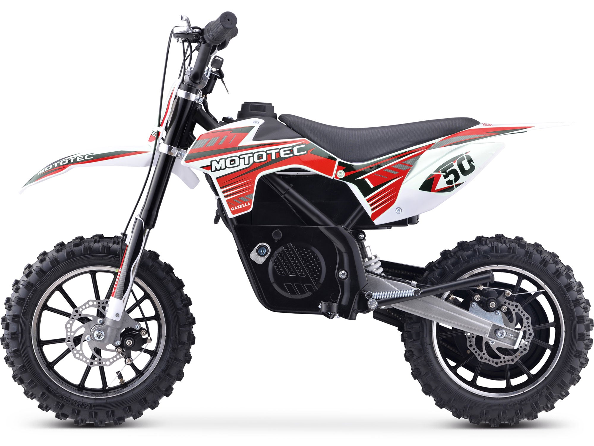 MotoTec Gazella 24V 12Ah 500W Electric Dirt Bike Electric Ride Co