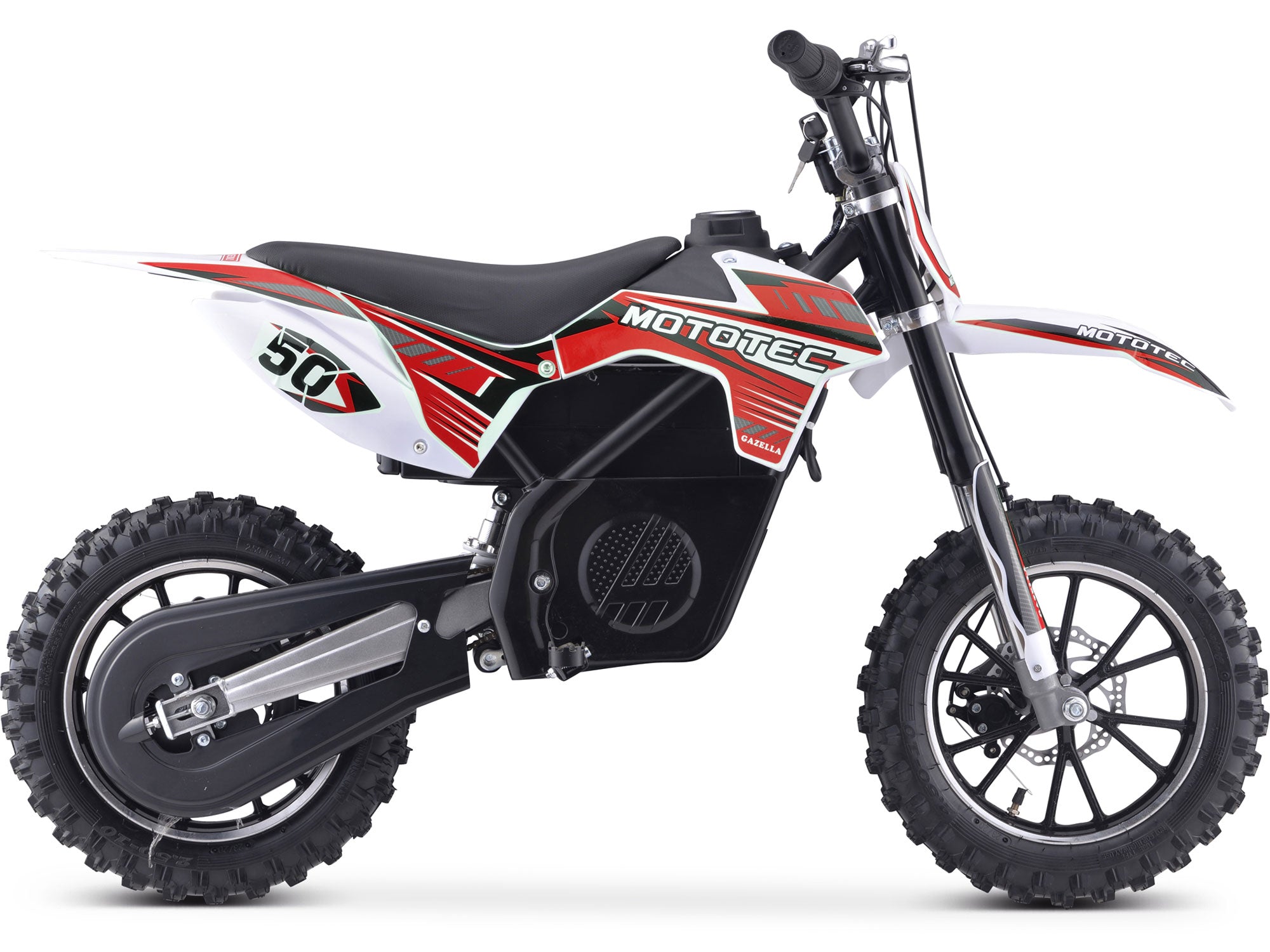 MotoTec Gazella 24V 12Ah 500W Electric Dirt Bike Electric Ride Co