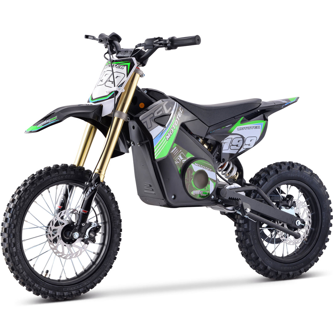 MotoTec Pro 48V/13Ah 1800W Lithium Electric Dirt Bike – Electric