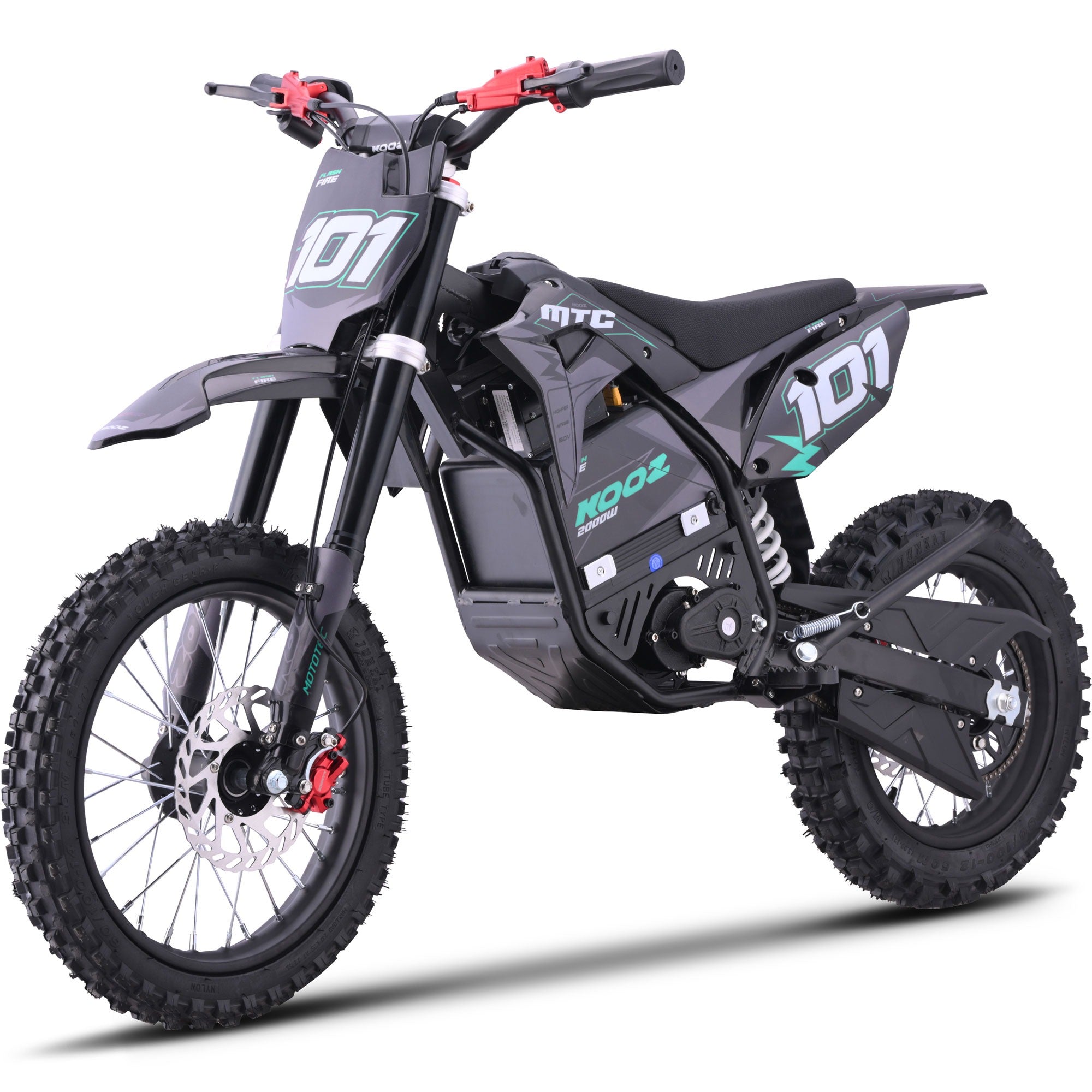 MotoTec Pro 60V/15.6Ah 2000W Off-Road Electric Dirt Bike (HP115E
