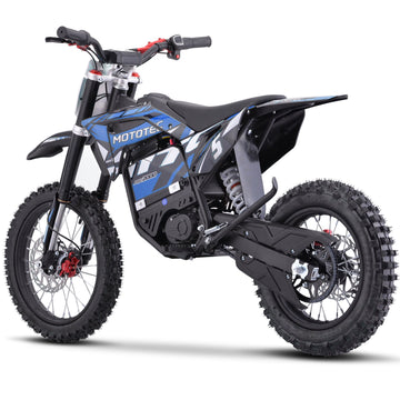 MotoTec 60v 2000w Pro Electric Dirt Bike Lithium Red