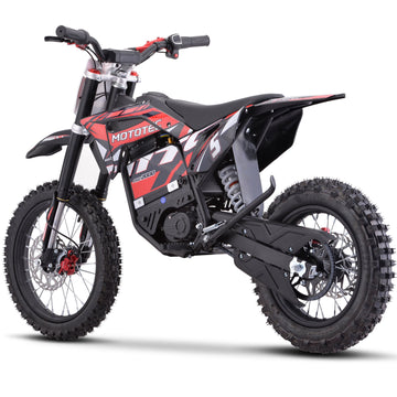 electric bicycle 2000w MotoTec 60v 2000w Pro Electric Dirt Bike Lithium Red