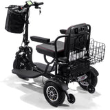 MotoTec Folding Mobility Electric Trike 48V/15.6Ah 1000W Dual Motor