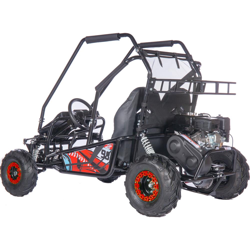 スポーツトイ・アクショントイ a-rt G2 life MotoTec Mud XL 212cc 2 Seat Go-Kart Full Suspension – Electric