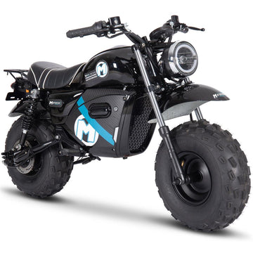 coleman mini bike electric MotoTec 60v 1500w Electric Powered Mini Bike Lithium Black