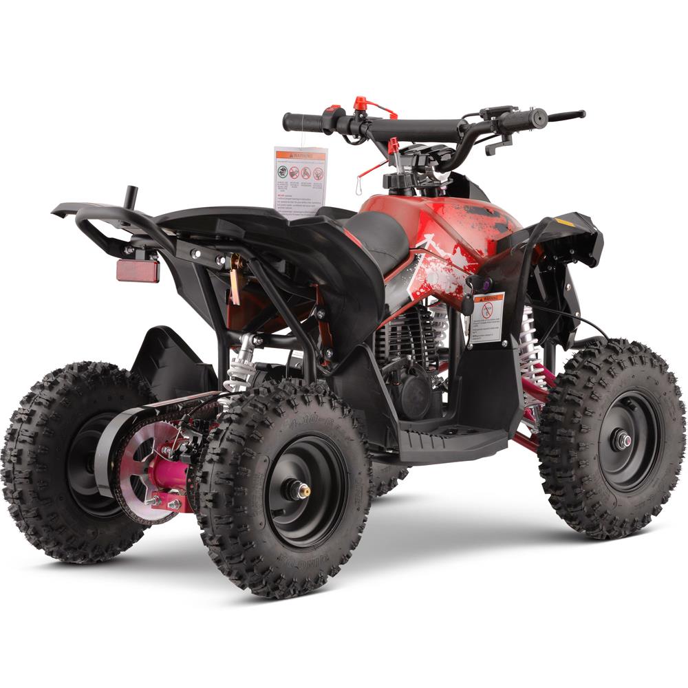 MotoTec Renegade 40cc 4 Stroke Kids Gas ATV Electric Ride Co