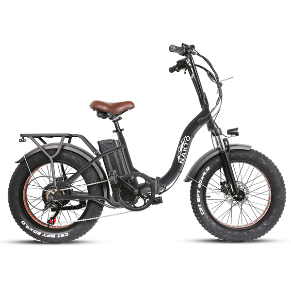 自転車本体 e-bike OX-bike oxbike NAKTO Folding Ox 48V/12Ah 500W Fat Tire Electric Bike