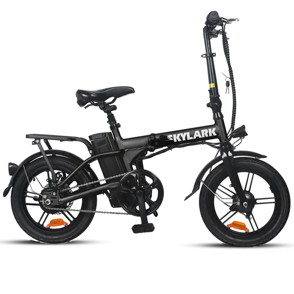 nakto skylark folding electric bicycle NAKTO Skylark 36V/10Ah 350W Electric Bike