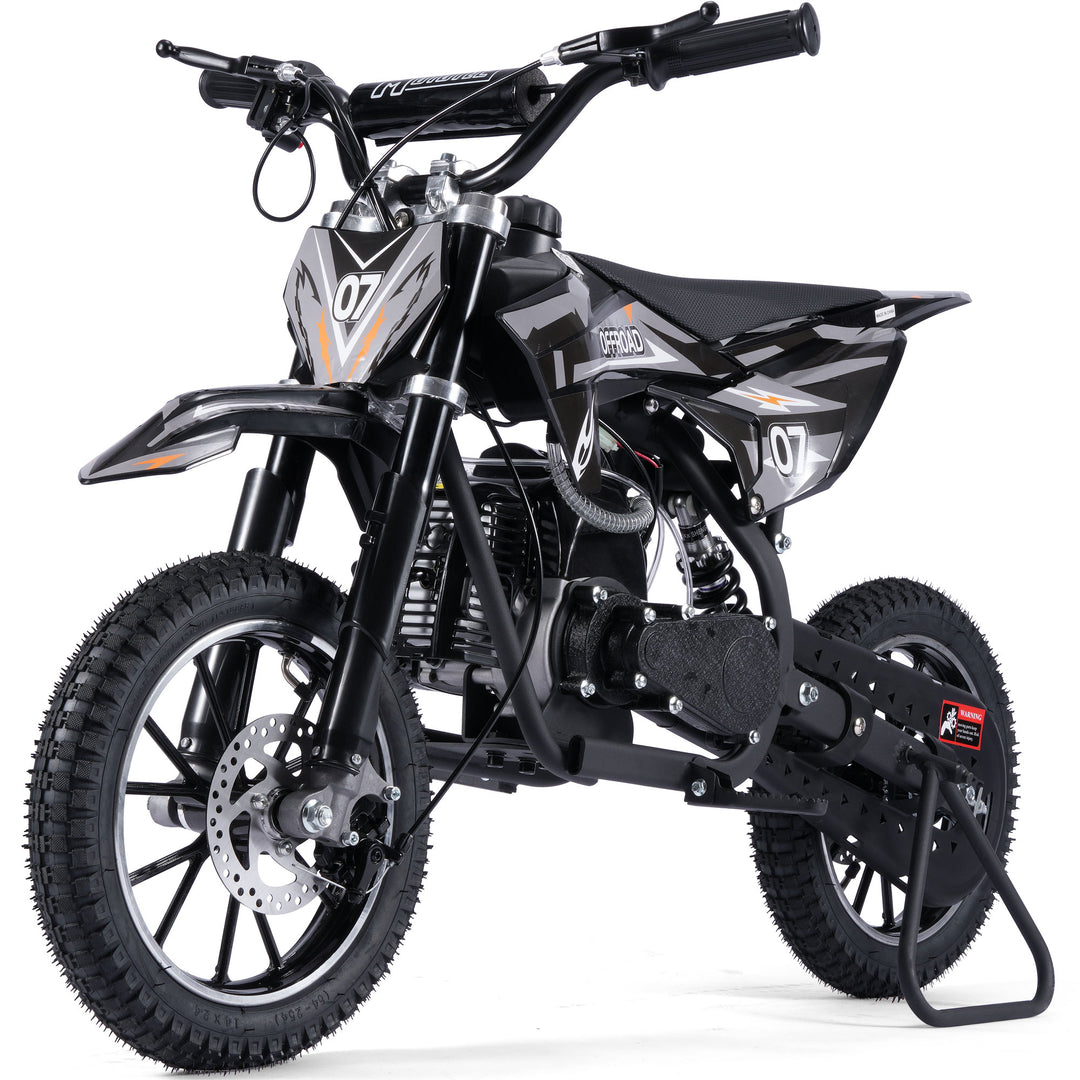MotoTec Pioneer 49cc 2-Stroke Kids Gas Dirt Bike – Electric Ride Co