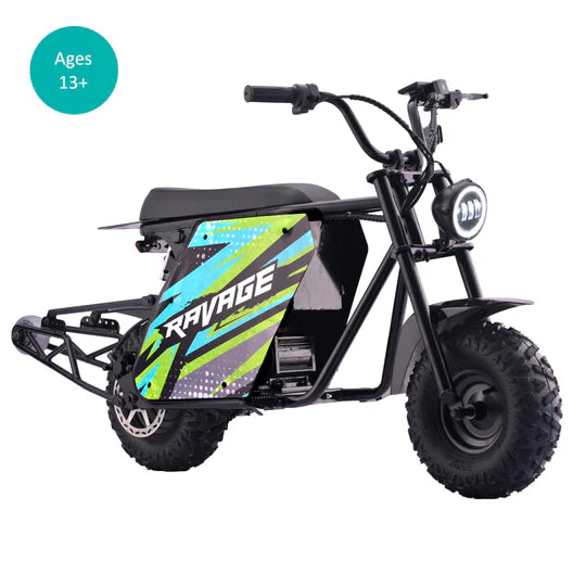R ODEO ＲID E Droyd Ravage 48V/30Ah 3000W Electric Mini Bike – Electric Ride Co.