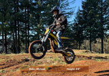 Heybike V1 (Villain) 52V/26Ah 4160W Off-Road Electric Dirt Bike