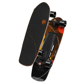 electric skateboard that rides like a snowboard Exway Ripple Electric Skateboard – Electric Ride Co