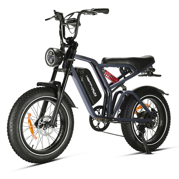 citybike fully HappyRun G60 Pro 48V/25Ah 750W Electric Bike – Electric Ride Co